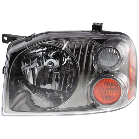 Headlight Compatible With 2001-2004 Nissan Frontier Left Driver Halogen With bulb(s)