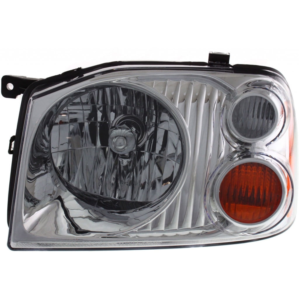 Headlight Compatible With 2001-2004 Nissan Frontier Left Driver Halogen With bulb(s)