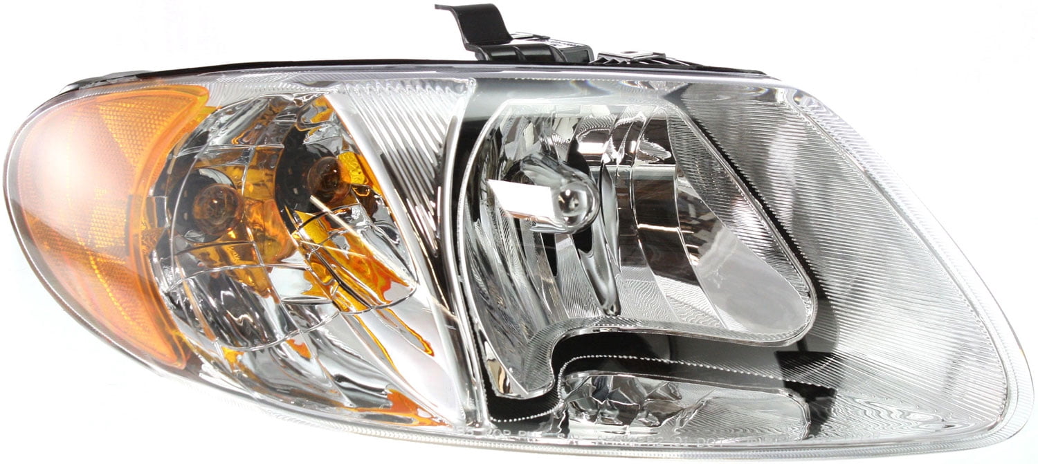 Headlight Compatible With 2001-2007 Dodge Grand Caravan Chrysler Town and Country Right Passenger Halogen With bulb(s) CAPA Certified