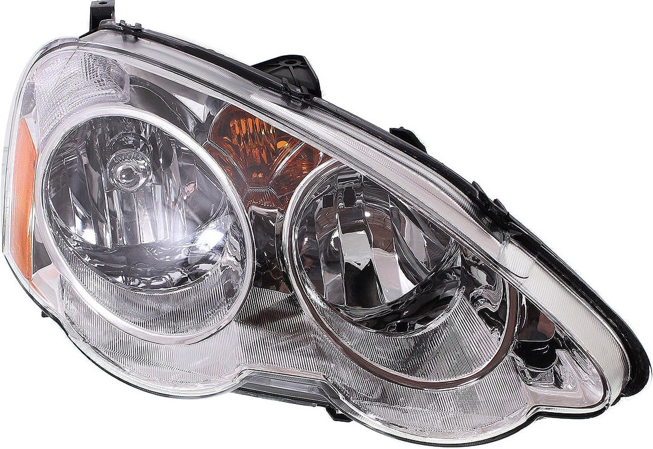 Headlight Compatible With 2002-2004 Acura RSX Right Passenger Halogen