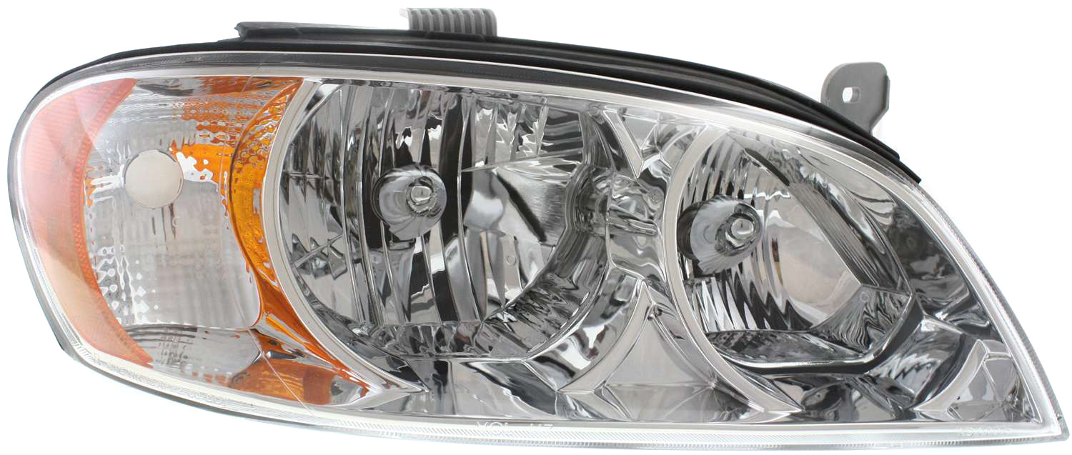 Headlight Compatible With 2002-2004 Kia Spectra Right Passenger Halogen With bulb(s)