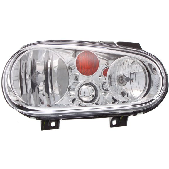 Headlight Compatible With 2002-2005 Volkswagen Golf Right Passenger Halogen With bulb(s)