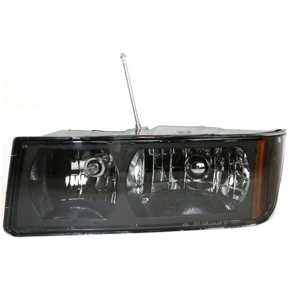 Headlight Compatible With 2002-2006 Chevrolet Avalanche 2500 1500 Left Driver Halogen With bulb(s)