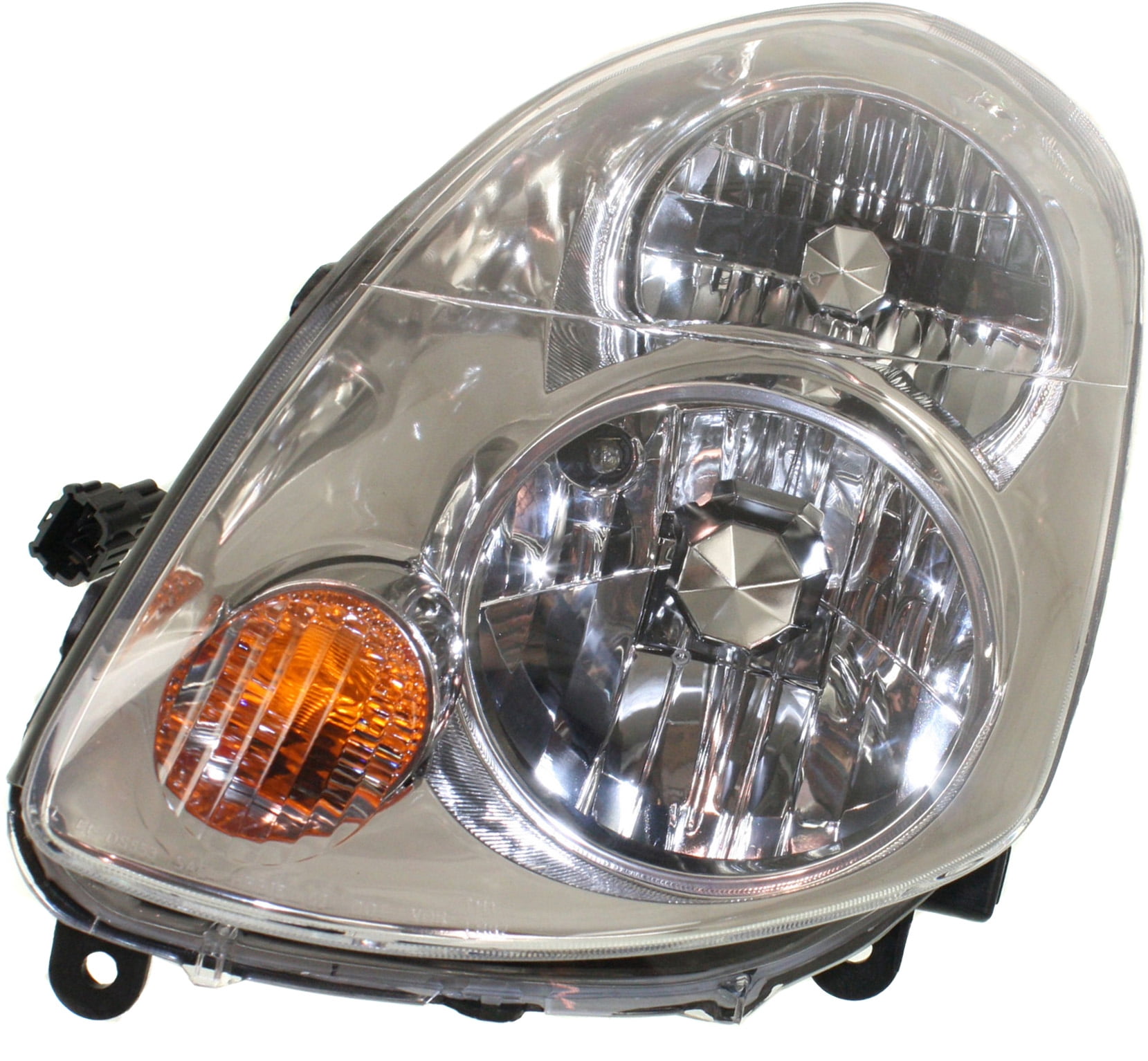 Headlight Compatible With 2003-2004 Infiniti G35 Left Driver Halogen With bulb(s)