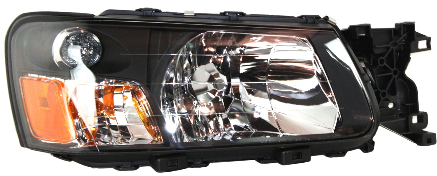 Headlight Compatible With 2003-2004 Subaru Forester Right Passenger Halogen With bulb(s)