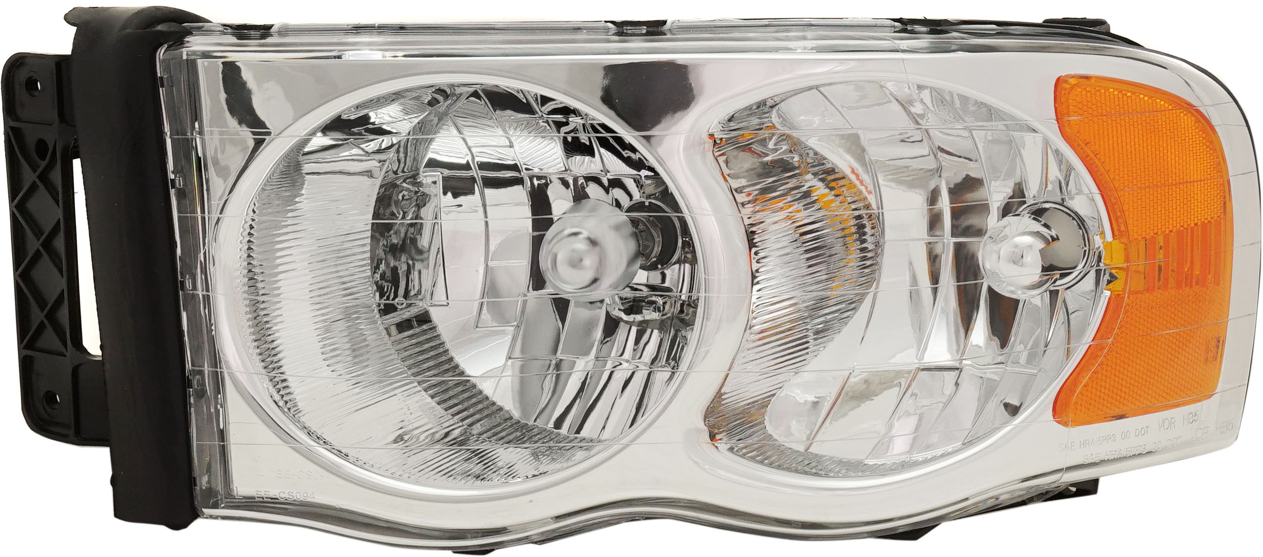 Headlight Compatible With 2003-2005 Dodge Ram 3500 2500 Left Driver Halogen With bulb(s)
