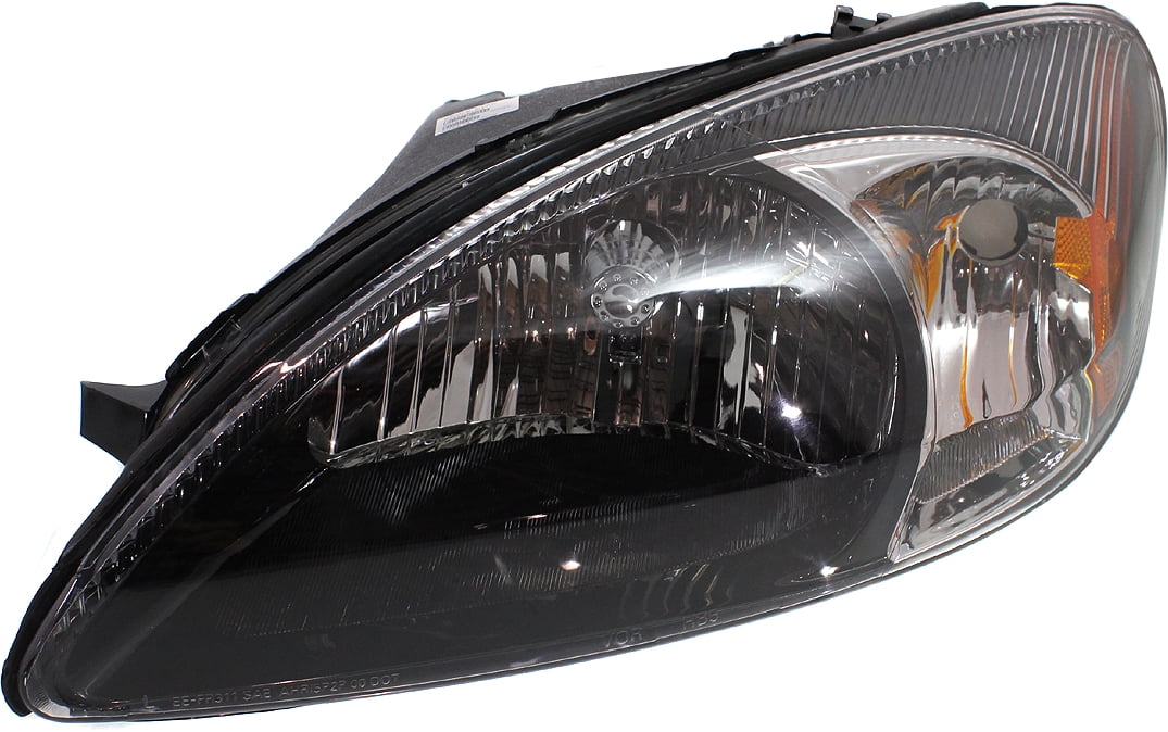 Headlight Compatible With 2003 Ford Taurus Left Driver Halogen