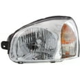 thumbnail image 1 of Headlight Compatible With 2003 Hyundai Santa Fe Left Driver Halogen With bulb(s), 1 of 5