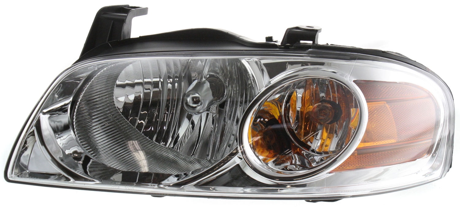 Headlight Compatible With 2004-2006 Nissan Sentra Left Driver Halogen With bulb(s)