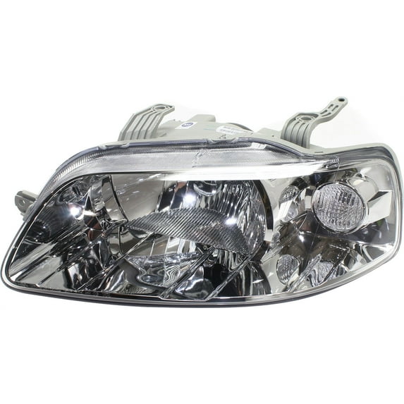 Headlight Compatible With 2004-2007 Chevrolet Aveo 2005-2008 Pontiac Wave Left Driver Halogen