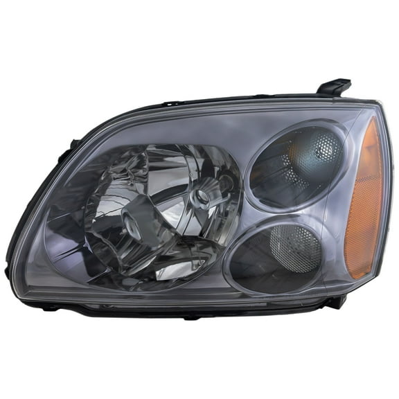 Headlight Compatible With 2004-2009 Mitsubishi Galant Left Driver Halogen With bulb(s)
