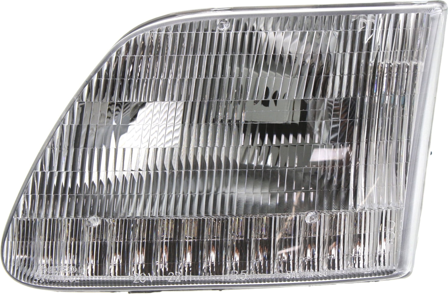 Headlight Compatible With 2004 Ford F-150 Heritage 1997-1999 F-250 Left Driver Halogen With bulb(s) CAPA Certified