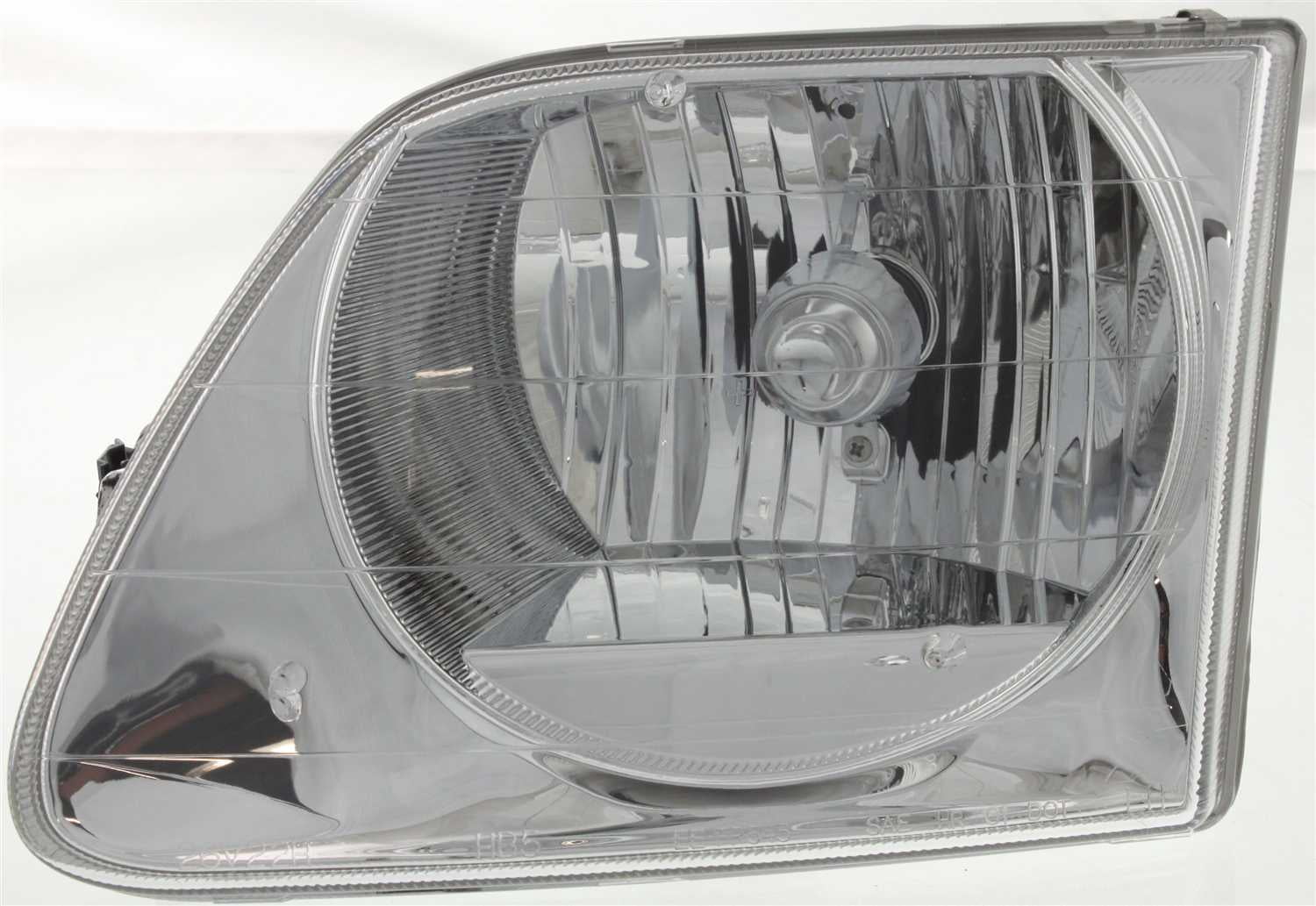 Headlight Compatible With 2004 Ford F-150 Heritage 1997-1999 F-250 Left Driver Halogen With bulb(s)