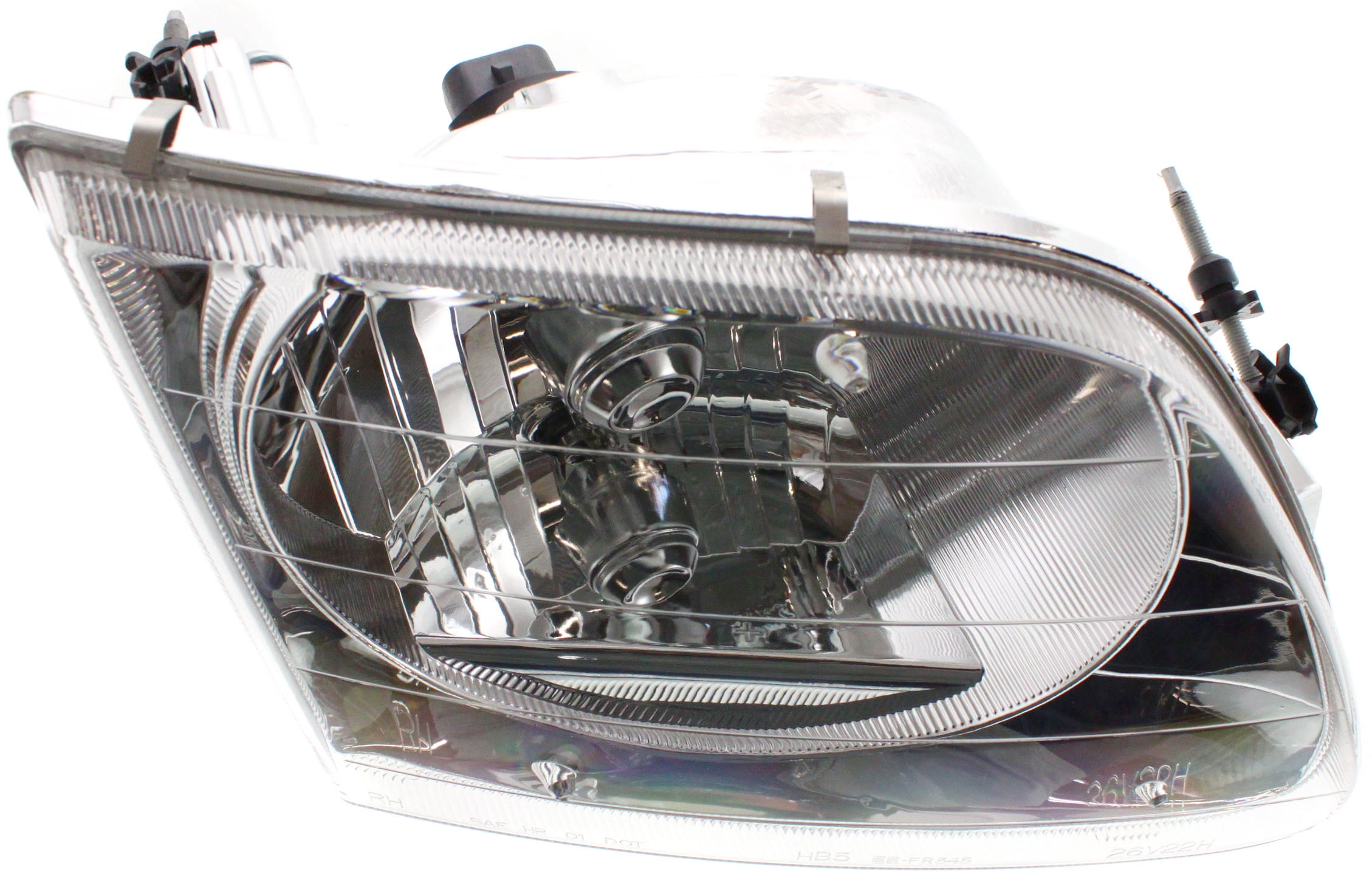Headlight Compatible With 2004 Ford F-150 Heritage 1997-1999 F-250 Right Passenger Halogen With bulb(s)