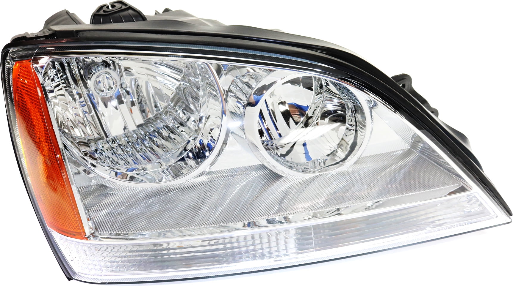 Headlight Compatible With 2005-2006 Kia Sorento Right Passenger Halogen With bulb(s)