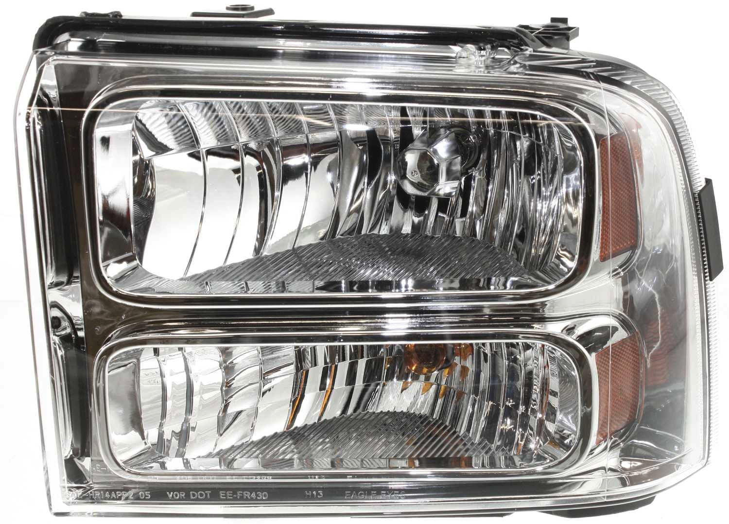 Headlight Compatible With 2005-2007 Ford F-250 Super Duty F-350 Left Driver Halogen With bulb(s)