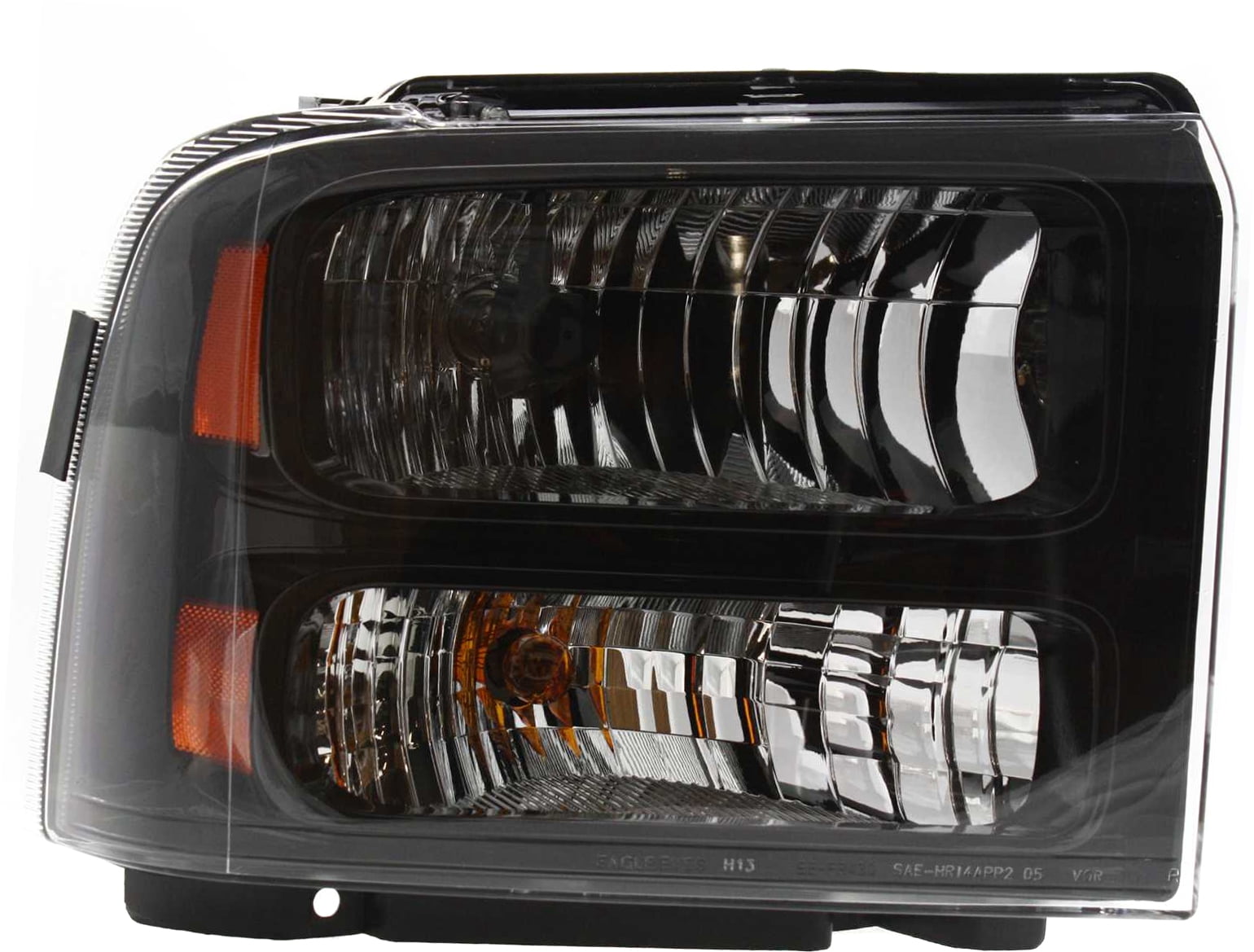 Headlight Compatible With 2005-2007 Ford F-250 Super Duty F-350 Right Passenger Halogen With bulb(s)