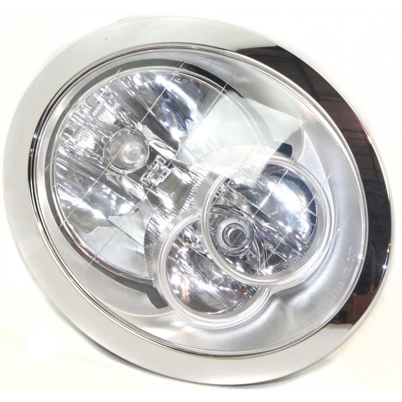 Headlight Compatible With 2005-2008 Mini Cooper Right Passenger Halogen With bulb(s)