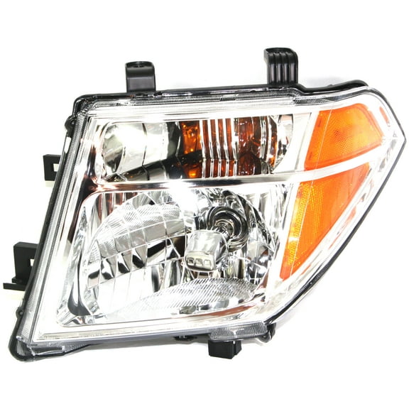 Headlight Compatible With 2005-2008 Nissan Frontier 2005-2007 Pathfinder Left Driver Halogen With bulb(s)