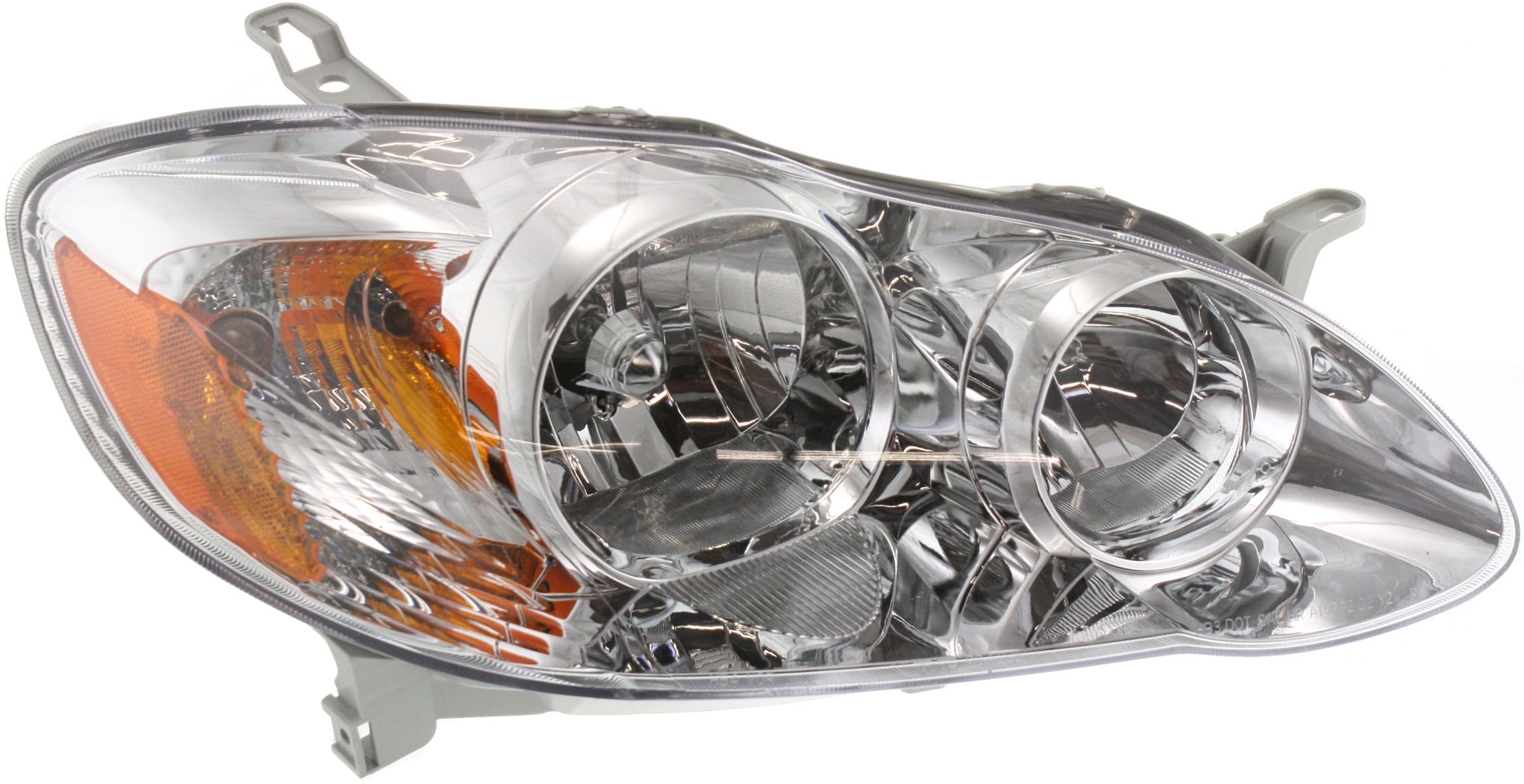 Headlight Compatible With 2005-2008 Toyota Corolla Right Passenger Halogen With bulb(s)