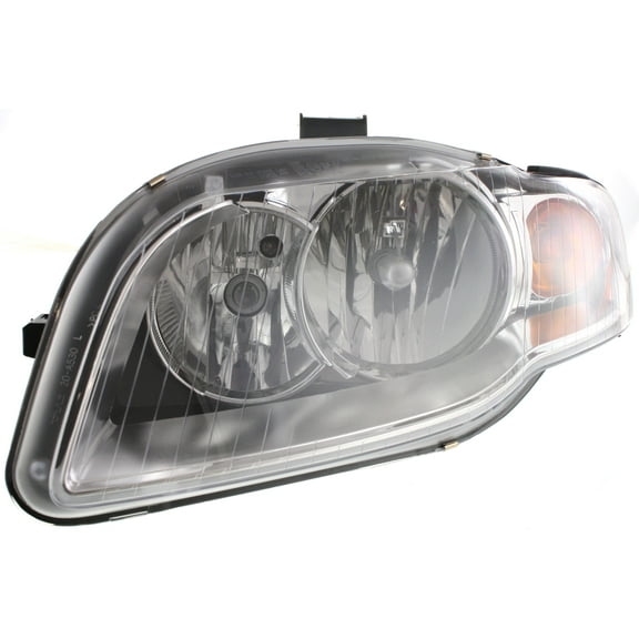 Headlight Compatible With 2005-2009 Audi A4 Quattro Left Driver Halogen With bulb(s)