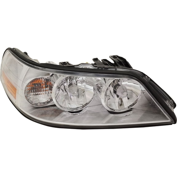 Headlight Compatible With 2005-2011 Lincoln Town Car Right Passenger Halogen With bulb(s)