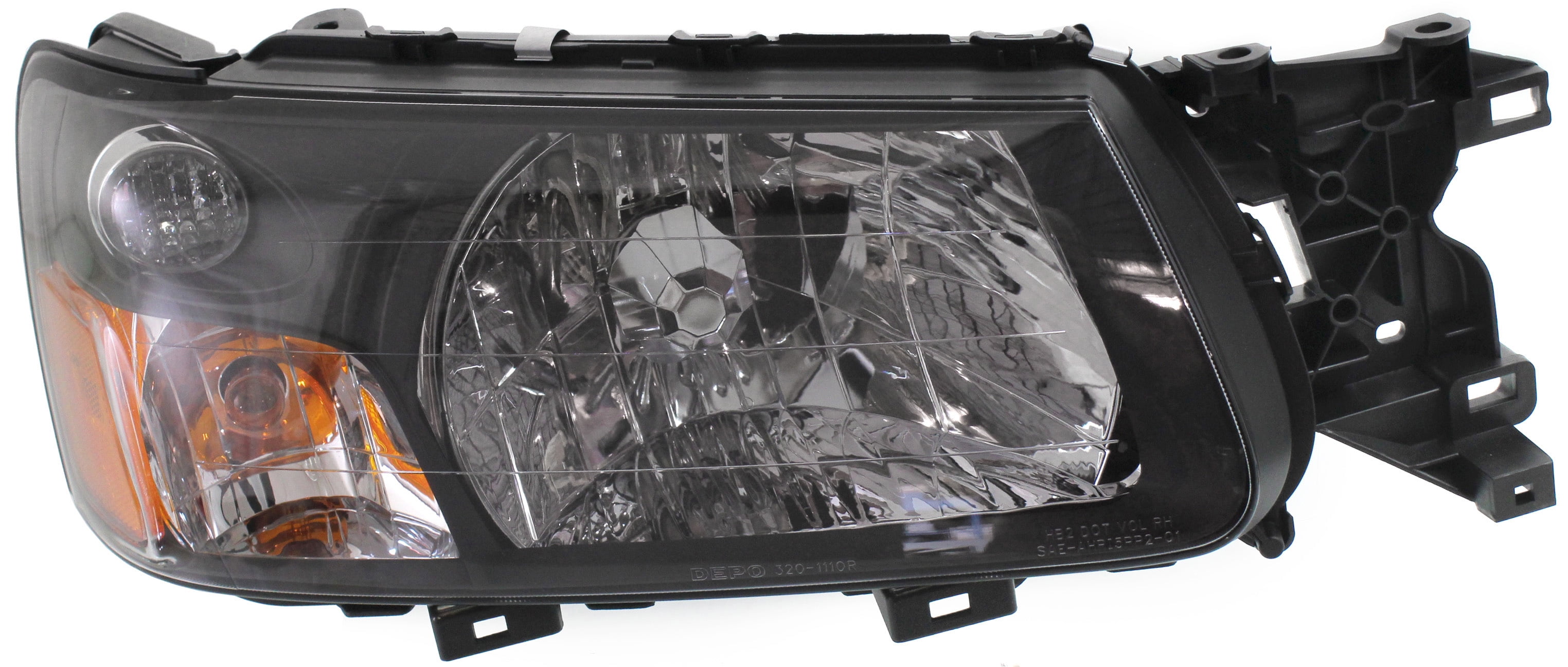 Headlight Compatible With 2005 Subaru Forester Right Passenger Halogen With bulb(s)