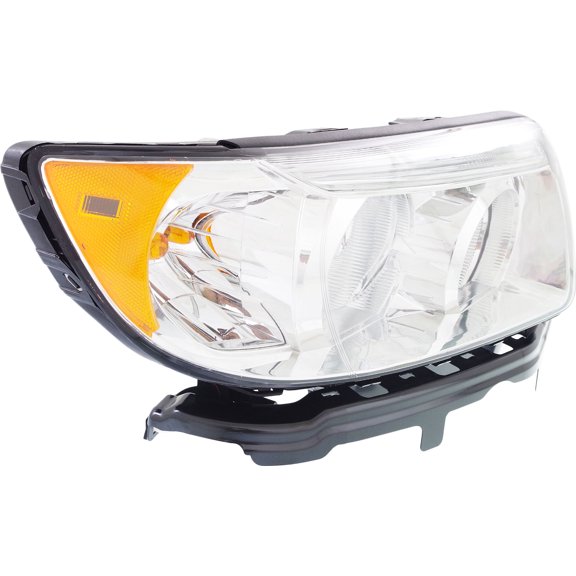 Headlight Compatible With 2006-2008 Subaru Forester Right Passenger Halogen With bulb(s)