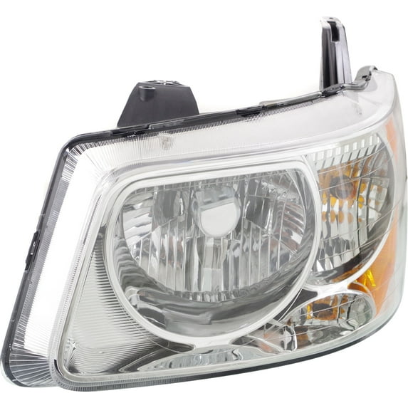 Headlight Compatible With 2006-2009 Pontiac Torrent Left Driver Halogen With bulb(s)