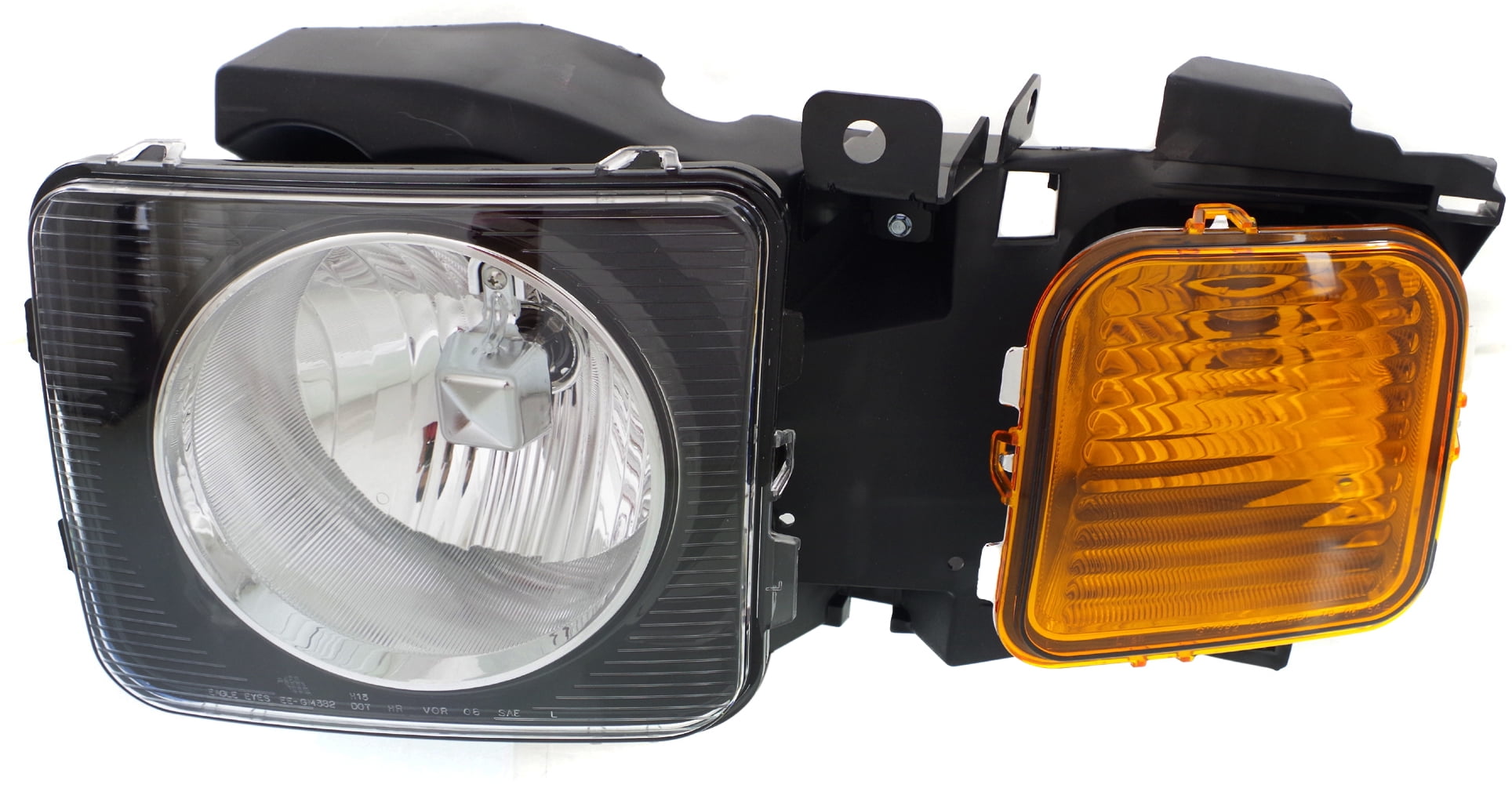 Headlight Compatible With 2006-2010 Hummer H3 2009-2010 H3T Left Driver Halogen With bulb(s)