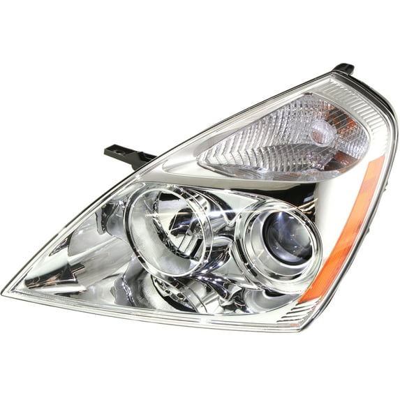 Headlight Compatible With 2006 Kia Sedona Left Driver Halogen With bulb(s)