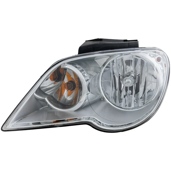 Headlight Compatible With 2007-2008 Chrysler Pacifica Left Driver Halogen With bulb(s)