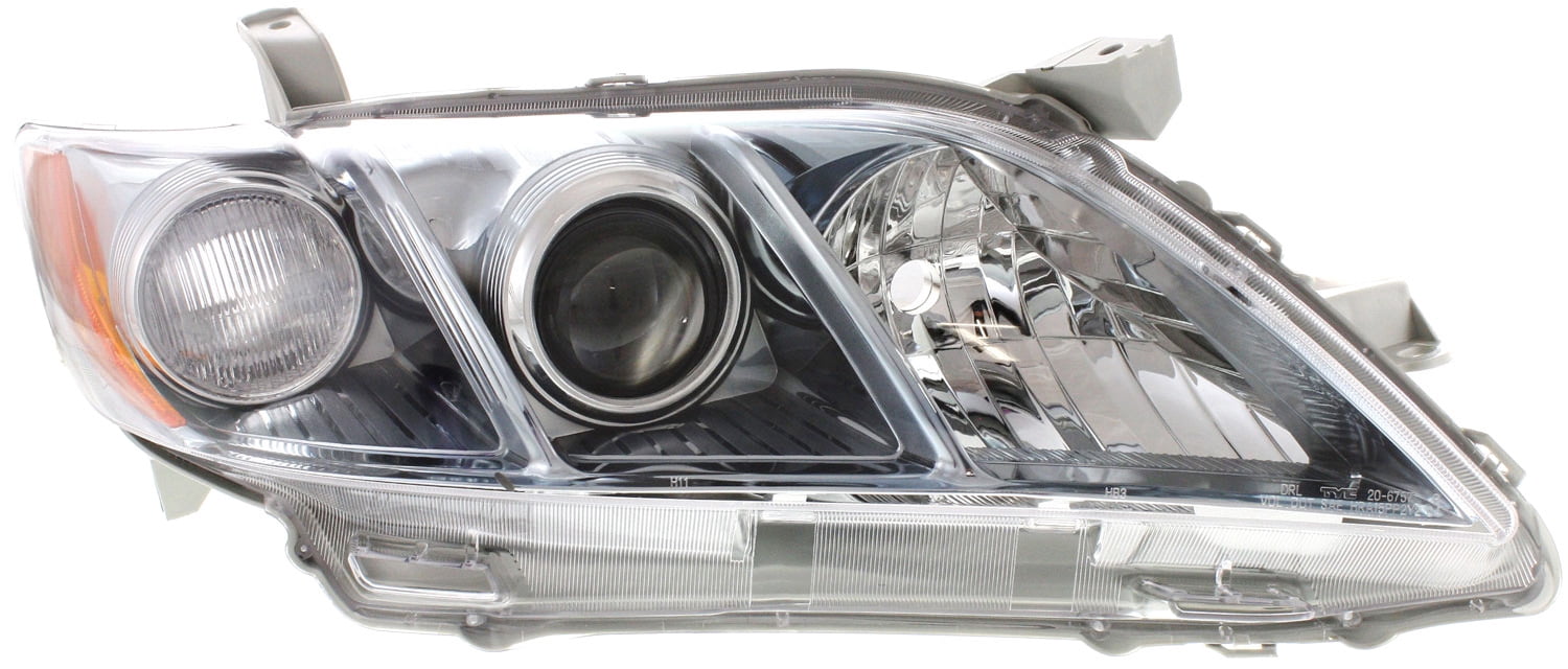 Headlight Compatible With 2007-2009 Toyota Camry Right Passenger Halogen