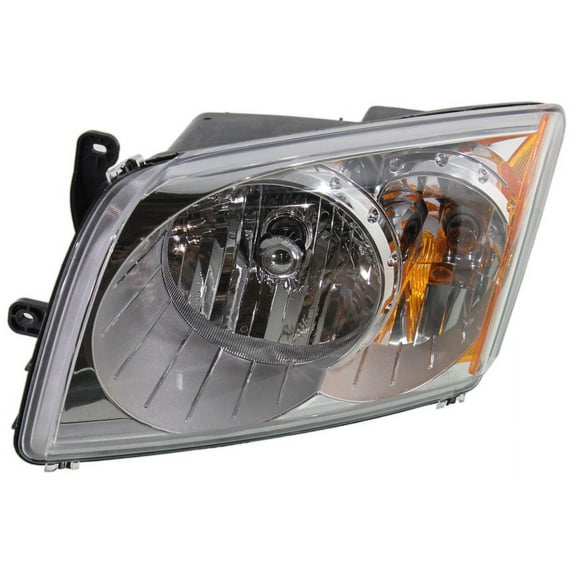 Headlight Compatible With 2007-2012 Dodge Caliber Left Driver Halogen With bulb(s) CAPA Certified