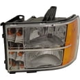 thumbnail image 1 of Headlight Compatible With 2007-2014 GMC Sierra 3500 HD 2500 Left Driver Halogen With bulb(s), 1 of 5