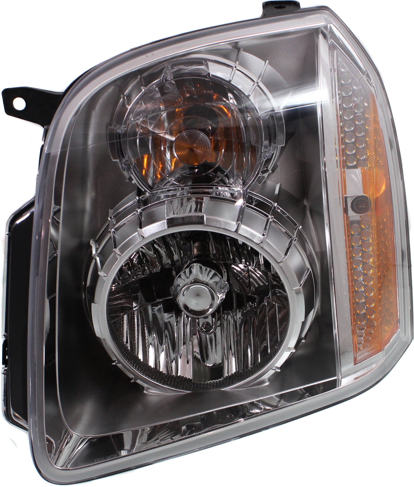 Headlight Compatible With 2007-2014 GMC Yukon XL 1500 Left Driver Halogen With bulb(s)
