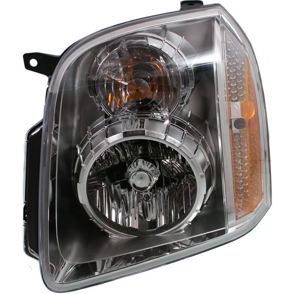 Headlight Compatible With 2007-2014 GMC Yukon XL 1500 Left Driver Halogen With bulb(s)