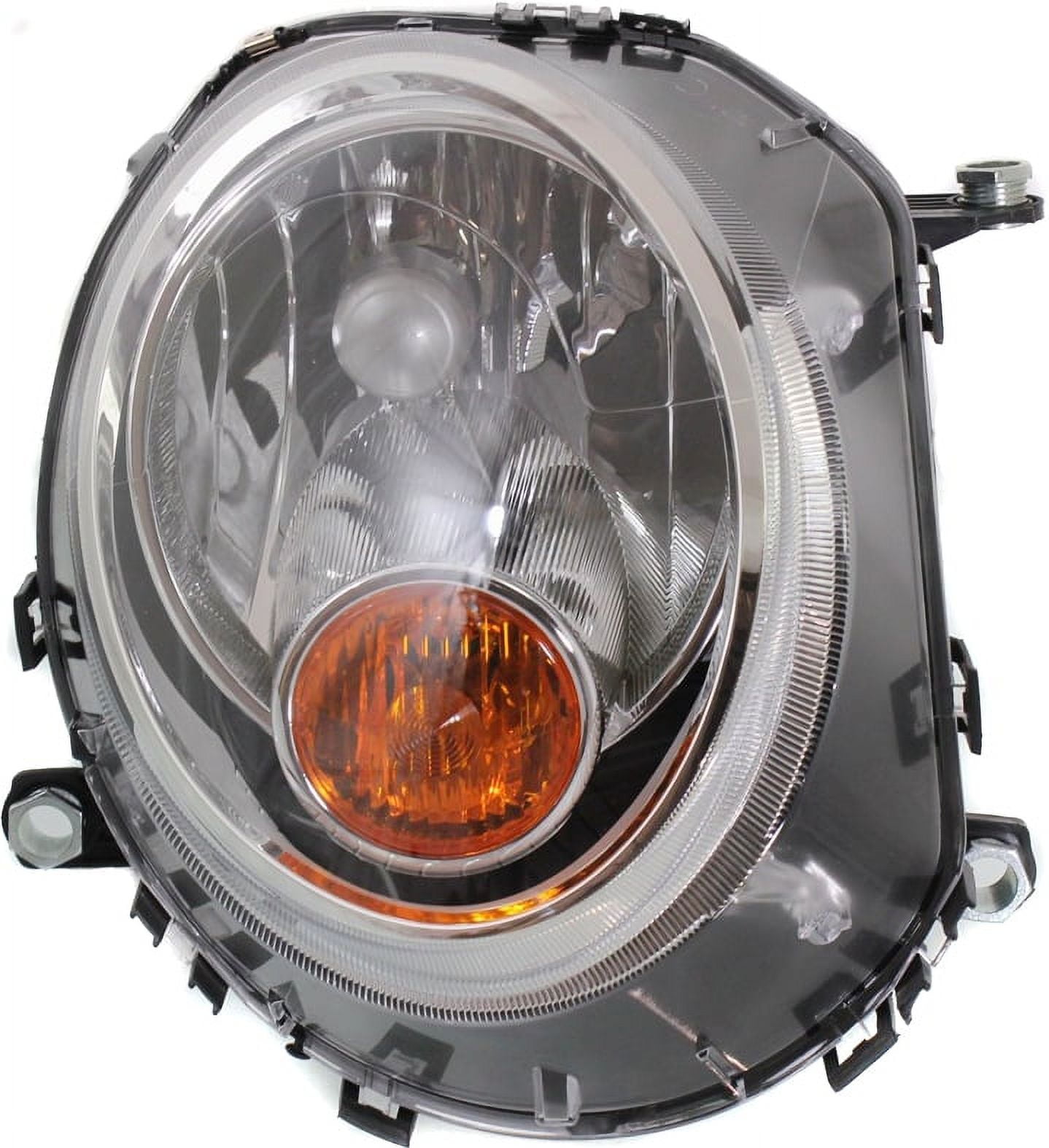 Headlight Compatible With 2007-2015 Mini Cooper Right Passenger Halogen With bulb(s)