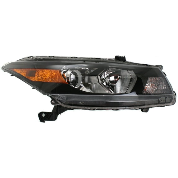 Headlight Compatible With 2008-2012 Honda Accord Right Passenger Halogen With bulb(s)