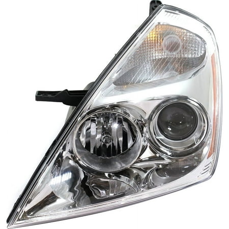 Headlight Compatible With 2008-2012 Kia Sedona Left Driver Halogen With bulb(s)