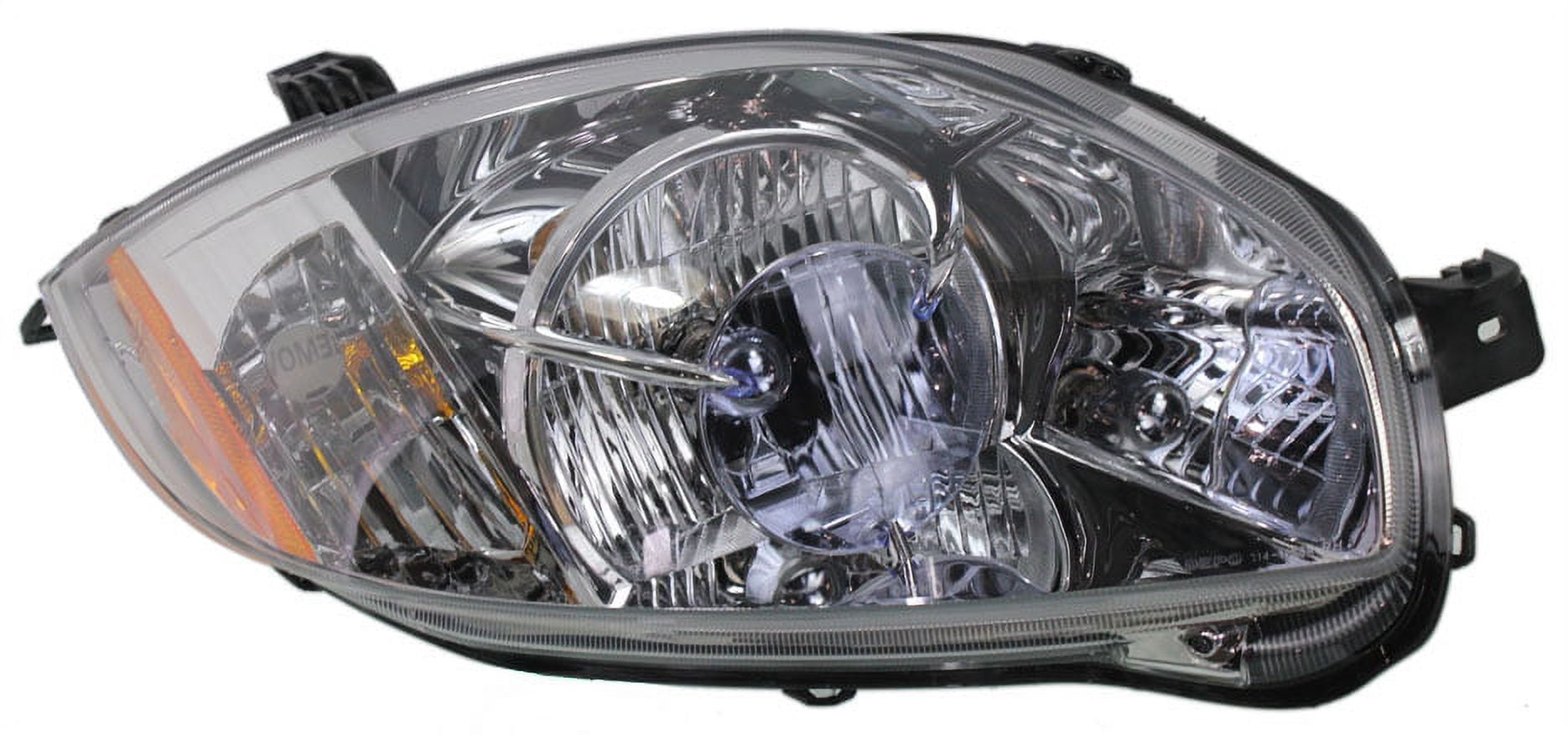 Headlight Compatible With 2008-2012 Mitsubishi Eclipse Right Passenger Halogen With bulb(s)