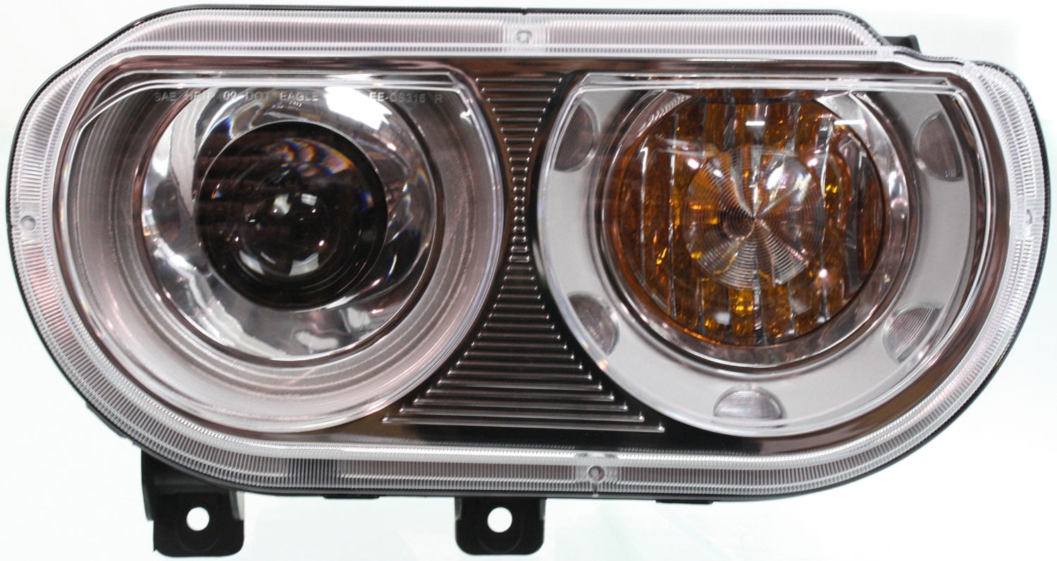 Headlight Compatible With 2008-2014 Dodge Challenger Right Passenger HID/Xenon