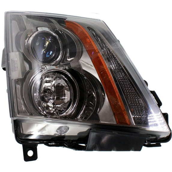 Headlight Compatible With 2008-2015 Cadillac CTS Right Passenger Halogen With bulb(s) CAPA Certified