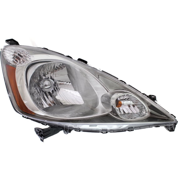 Headlight Compatible With 2009-2011 Honda Fit Right Passenger Halogen With bulb(s) CAPA Certified