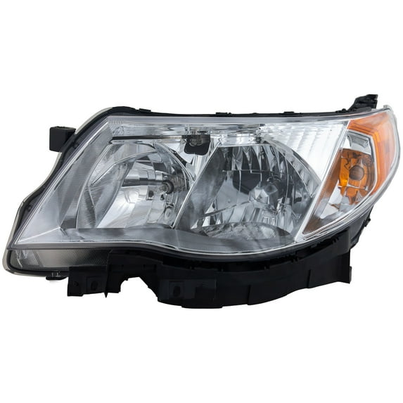 Headlight Compatible With 2009-2013 Subaru Forester Left Driver Halogen With bulb(s) CAPA Certified