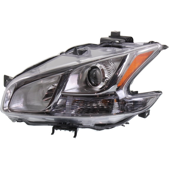 Headlight Compatible With 2009-2014 Nissan Maxima Left Driver Halogen With bulb(s) CAPA Certified