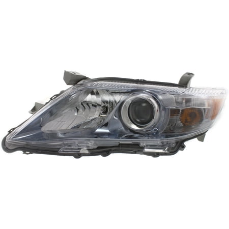 Headlight Compatible With 2010-2011 Toyota Camry Left Driver Halogen With bulb(s)