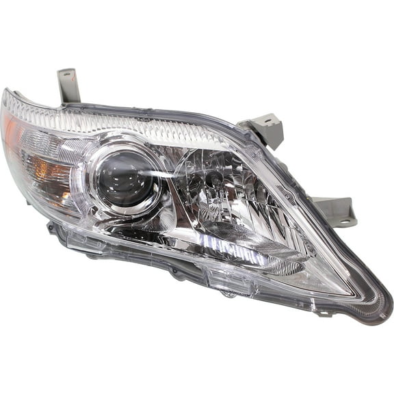 Headlight Compatible With 2010-2011 Toyota Camry Right Passenger Halogen With bulb(s)