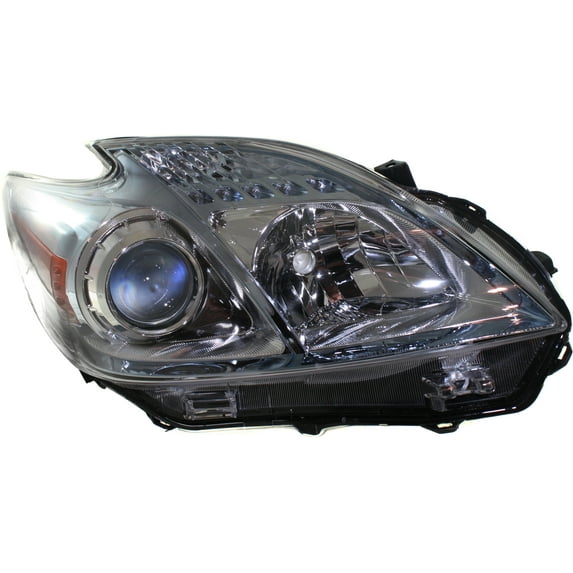 Headlight Compatible With 2010-2011 Toyota Prius Right Passenger Halogen