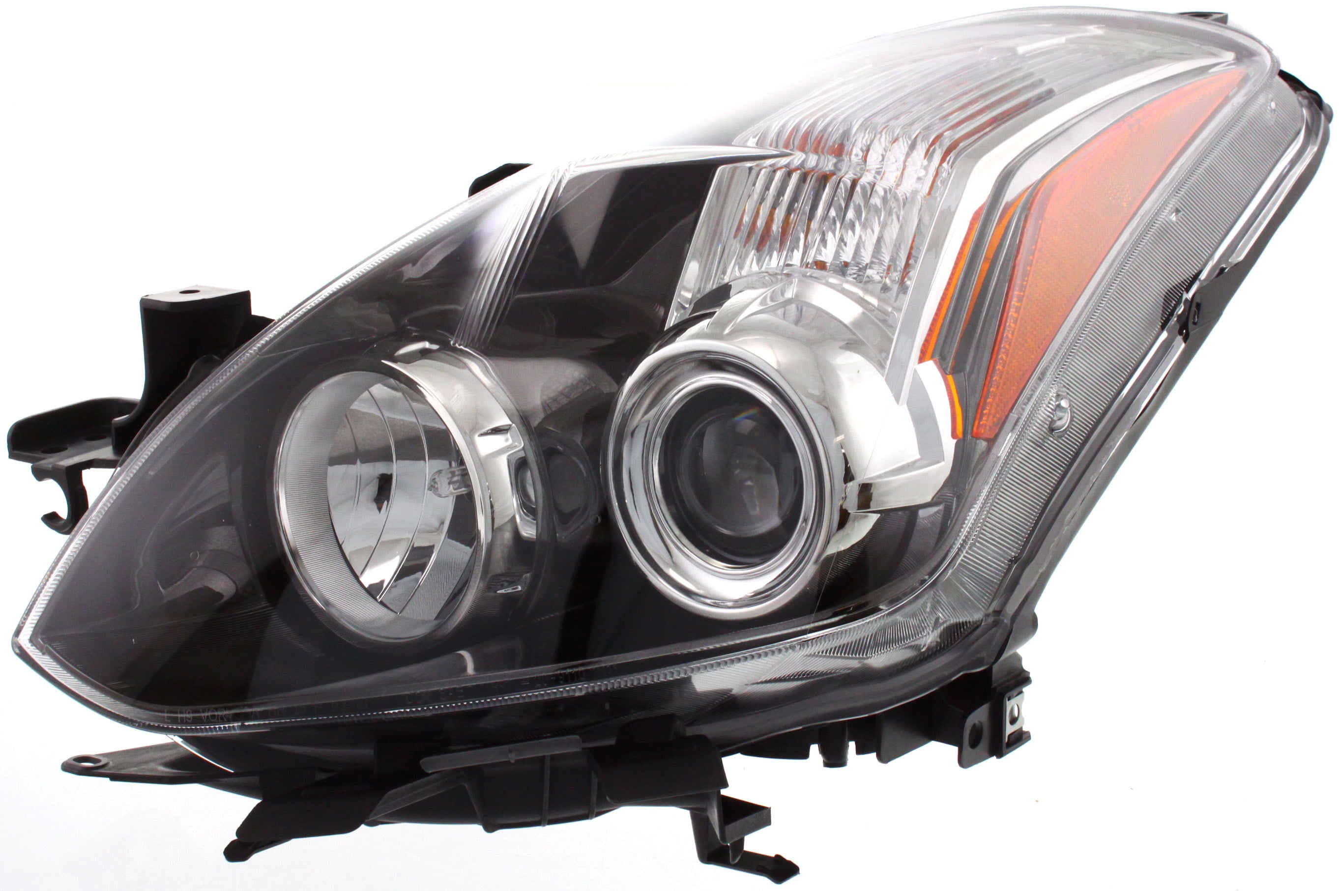 Headlight Compatible With 2010-2013 Nissan Altima Left Driver Halogen With bulb(s)